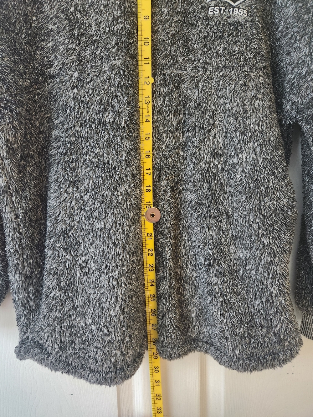 Disney Cozy Oversized Gray Fuzzy Sweater - Unisex Medium - Picture 5 of 7